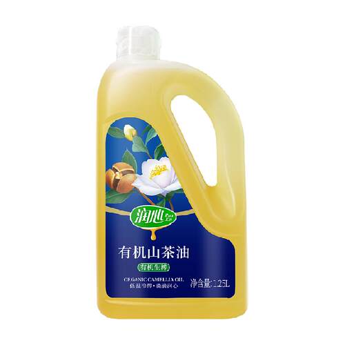 润心山茶油有机油生榨茶籽油多规格食用油厨房用油精选原料