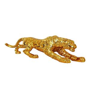 招财金钱豹摆件办公室玄关客厅电视柜酒柜装饰乔迁开业送朋友礼物