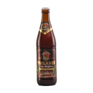 整箱 德国进口柏龙白保拉纳黑啤酒 宝莱纳小麦黑啤paulaner 500ml