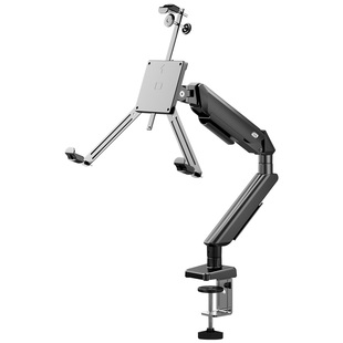 置简显示器支架无孔配件机械臂免打孔螺丝台式电脑显示屏专用配件