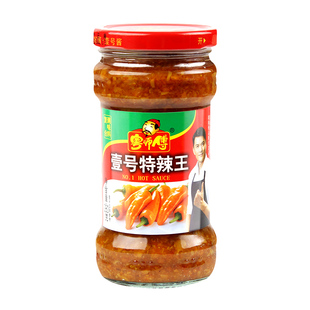 粤师傅壹号特辣王蒜蓉辣椒酱超辣变态辣拌饭拌面酱下饭菜蒜香辣酱