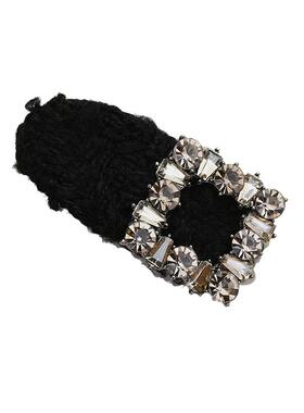 水钻发夹边夹侧边显气质闪钻鸭嘴夹边夹女士秋冬新款毛线夹子头饰