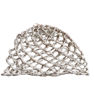 杨丽萍帽子钩针镂空透气棉线民族风网帽遮白发包头帽女