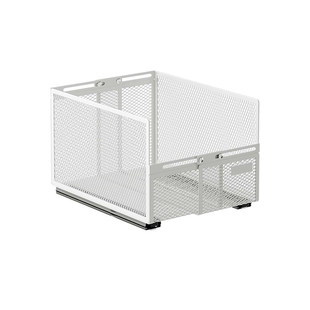 御仕家高柜抽拉式可伸缩收纳筐盒厨房吊柜置物架橱柜内抽屉式拉篮