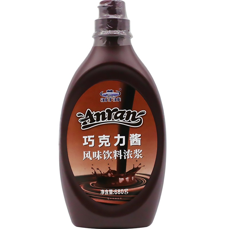 巧克力焦糖酱安然拉花淋酱