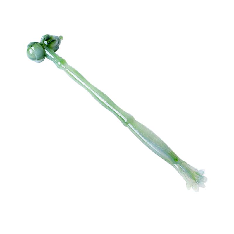 莲花按摩捶葫芦拍穴位敲打手动活经络保健带痒痒挠仿玉敲背棒棒锤
