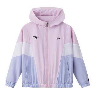 Nike 3brand童装男童夹克儿童防风衣2026新款女童外套潮N32612187