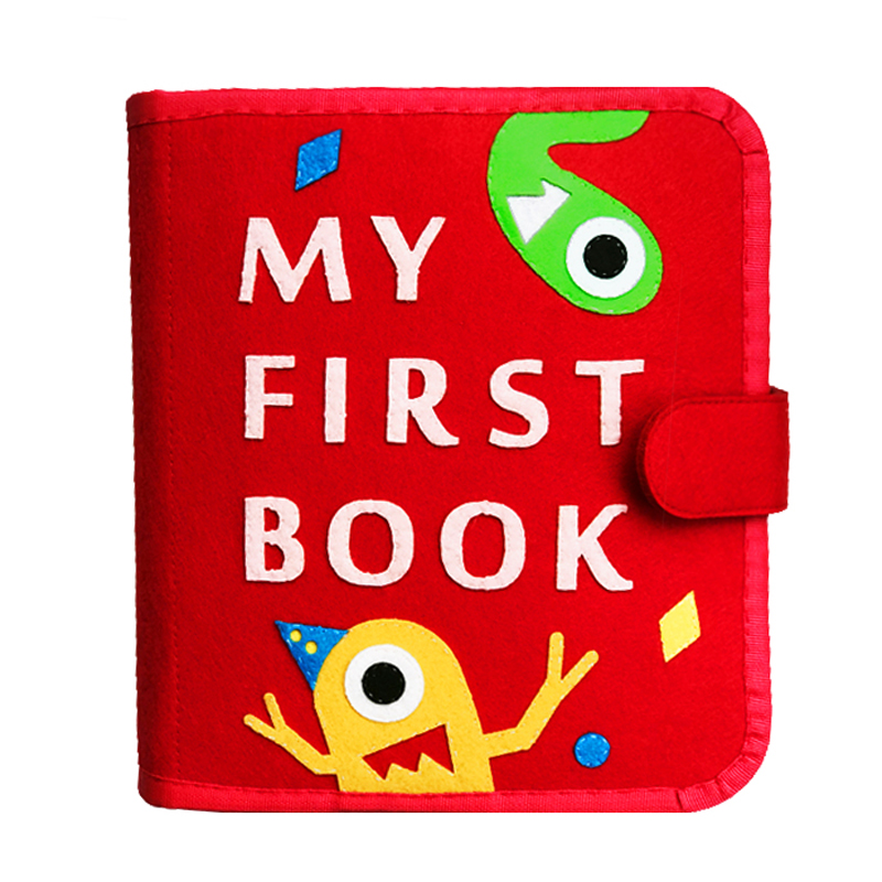 柴柴家手工小铺蒙特梭利早教不织布材料包手工DIY布书自制my book