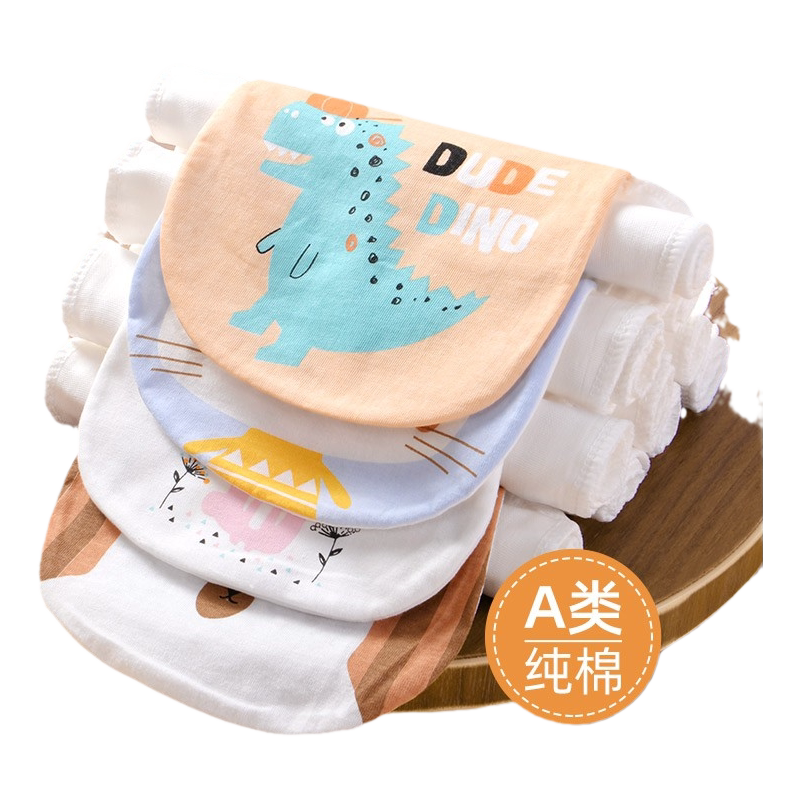 纯棉纱布吸汗巾婴儿童隔汗垫背巾