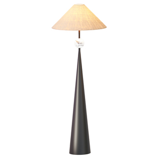 中古落地灯客厅沙发边氛围灯设计师极简意式轻奢日式立式台灯