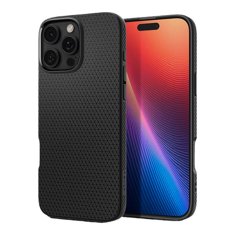 Spigen 适用于苹果iphone16手机壳新款16Pro Max全包防摔保护套plus高级感男士TPU气囊软外壳轻薄