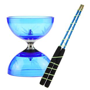 空竹初学者三五轴承双头校园软胶儿童老人发光空竹小学生专用扯铃