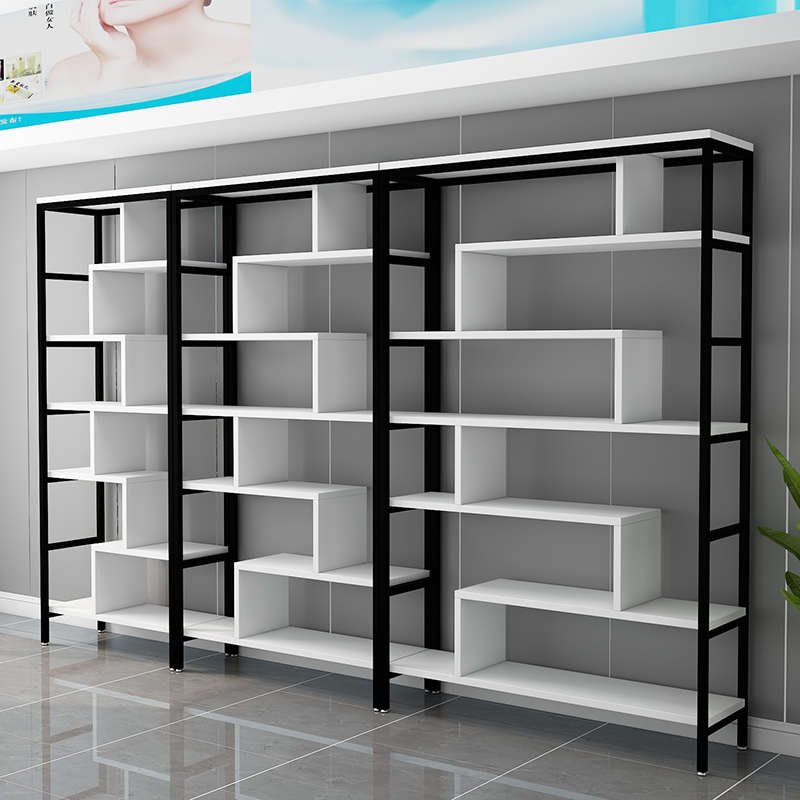 展示架办公室茶叶陈列架置物架货架自由组合样品隔断产品多层展柜