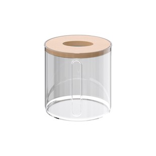 纸巾盒抽纸盒家用客厅北欧风圆卷纸筒餐厅创意桌面简约收纳盒子