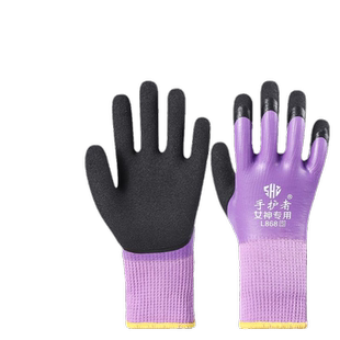 正品女士小号防水S码加绒加厚保暖手套防滑耐磨钢筋工工地手套