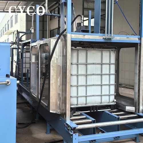 高压吨桶清洗系统化工桶药罐储罐内外全自动清洗生产线清洗设备