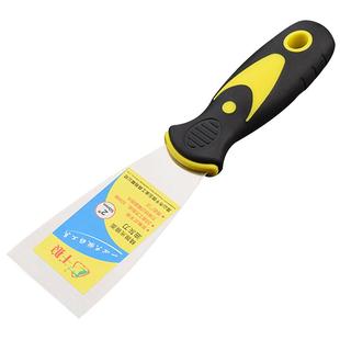 千狼加厚腻子刀油灰刀原子灰刀抹灰抹泥刀刮刀1-6寸粉墙工具包邮