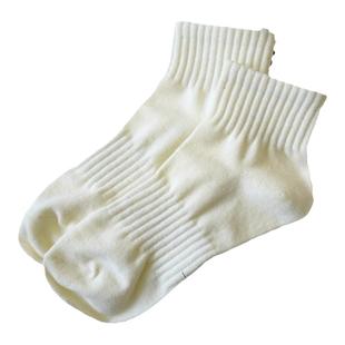 秋冬袜子纯棉白色短袜男女运动袜低帮吸汗透气防臭棉袜学生短筒袜