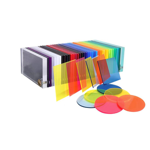 亚克力定制挂件牌子立牌盒子彩色半透明渐变亚克力砖有机玻璃加工