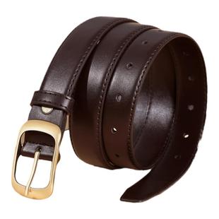 卡帝乐鳄鱼针扣皮带女士时尚腰带简约百搭韩版潮流裤带正品