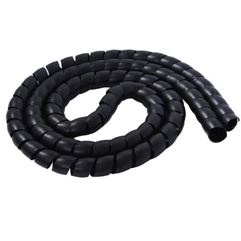 缠绕包线管电线收纳整理装饰束线 电车线缆固线 绕线理线器防咬管