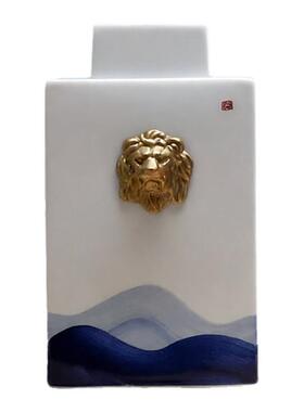 现代简约新中式复古文艺风花瓶摆件厂家清仓捡漏甩卖特价陶瓷瓷器
