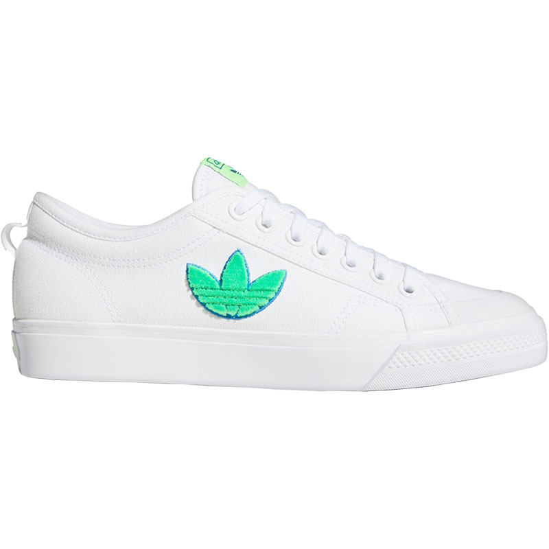 Adidas/阿迪达斯官方正品三叶草 NIZZA 男女低帮帆布鞋 FX8354