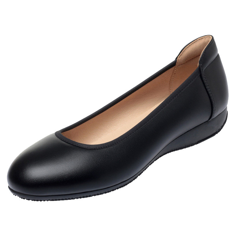 单鞋韩版软底低跟女士皮鞋春季