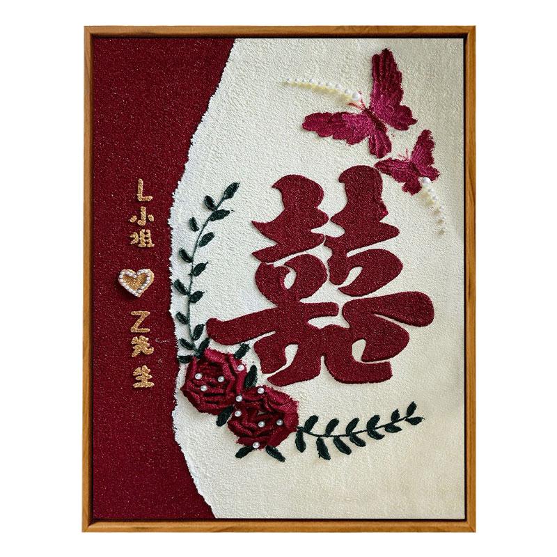 丙烯diy数字油画手绘装饰画礼品