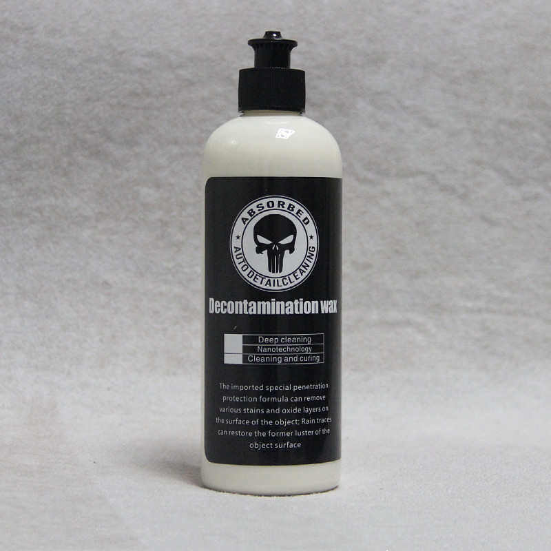 去污蜡白色车去污蜡改色膜车衣去污剂雨痕去除剂水印黄斑清洁上光