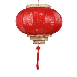 2025新款接电灯笼户外防水阳台红灯笼大门口一对春节装饰可旋转