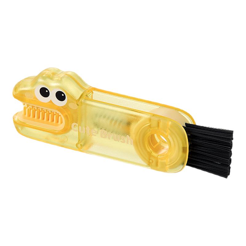 多功能杯盖刷清洁刷缝隙刷三合一杯口刷保温水杯刷吸管刷清洗神器