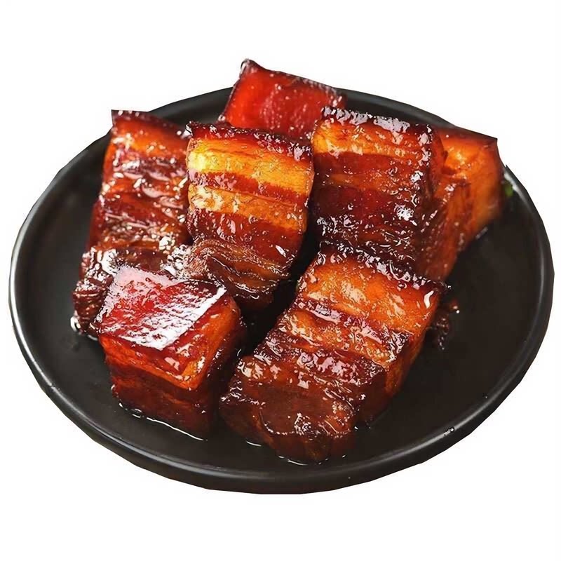 红烧肉罐头东坡肉加热真空罐装