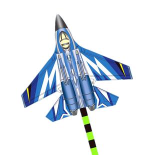 新款飞机风筝儿童卡通男孩战斗机风筝大人高档初学者微风易飞好飞