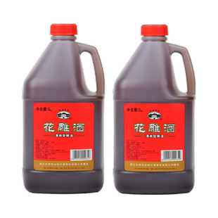 古越龙山绍兴黄酒桶花雕酒3L*2桶老酒厨房烧菜调料酒酿造黄酒
