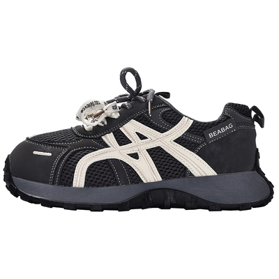 厚底加绒老爹鞋女2025冬季新款时尚百搭轻便双鞋带运动鞋保暖棉鞋