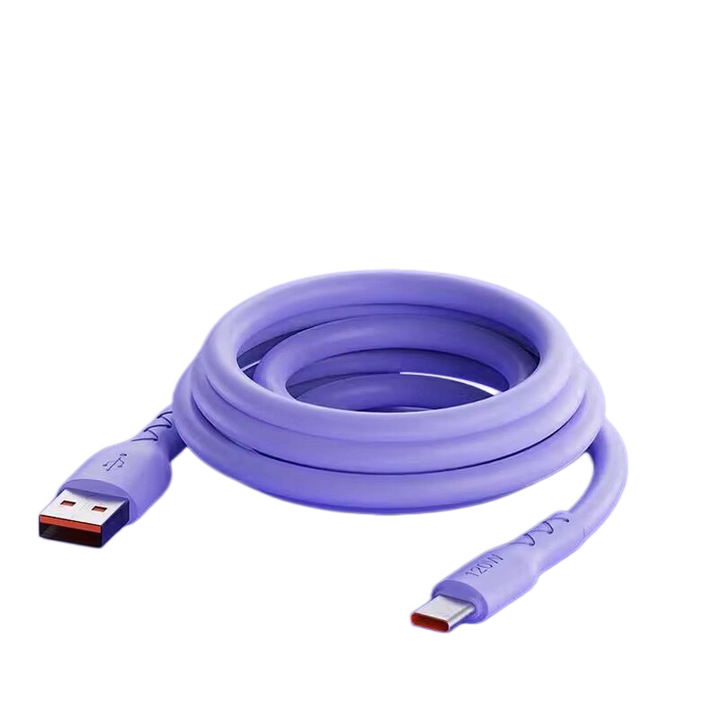 【劲欢】充电线type-c加粗快充线超级快充加长电线适用华为oppo荣耀vivo真我手机数据线大单头接口防断大功率