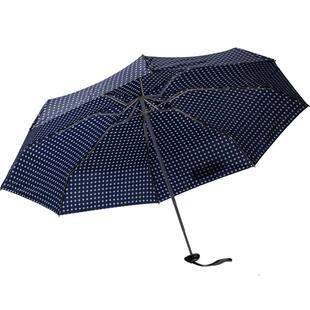 Knirps X1德国折叠手动伞迷你五折伞男女士晴雨两用伞红点设计奖