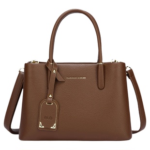 袋鼠女士真皮手提包送妈妈礼物2026新款气质上班通勤单肩斜挎方包