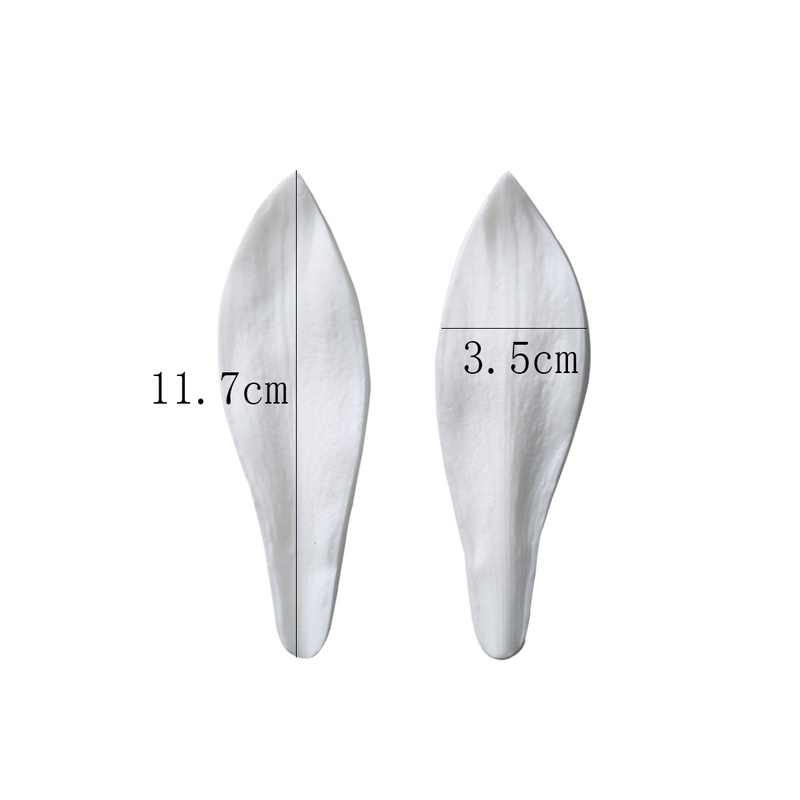 13水仙百合花瓣纹理模英式百合粘土纹路手工面塑花糖翻仿真模压花
