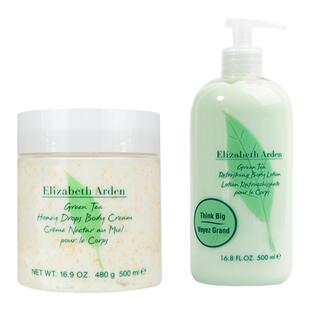 伊丽莎白雅顿绿茶身体乳霜香体润肤白茶野玫瑰姜百合梵尼兰橙花