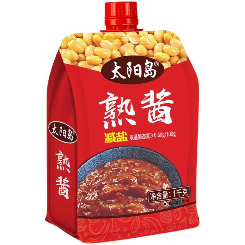 太阳岛熟酱咸鲜点辣1公斤