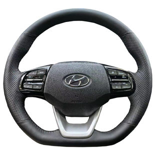 适用于20-21款现代ix35方向盘套真皮现代ix25把套手缝专用全包款
