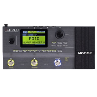 MOOER魔耳GE200 300 ge150电吉他综合效果器音箱体模拟鼓机IR采样
