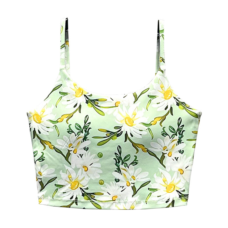 瑜伽服专业高端背心女带胸垫时尚