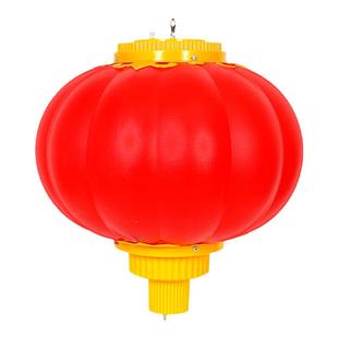 亚克力灯笼大红户外防水塑料连串宫灯大门街道装饰LED亮化景观灯