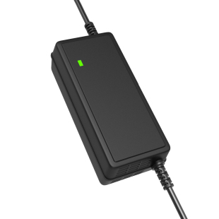 小米9号平衡车充电器带风扇三孔四孔头通用电源线适用63v九号54v