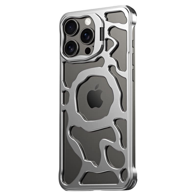 适用iphone16pro金属手机壳高端