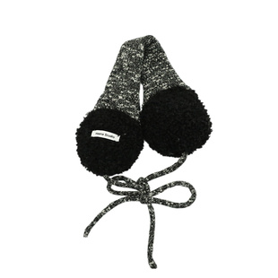 韩版加厚保暖拼色毛绒耳罩女冬季防寒骑行耳套护耳绑带耳捂子耳包