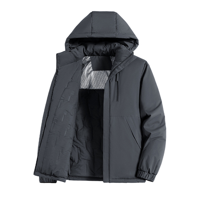 班尼路SK户外休闲风冬季款男连帽棉衣加厚保暖时尚拉链外套棉袄YS